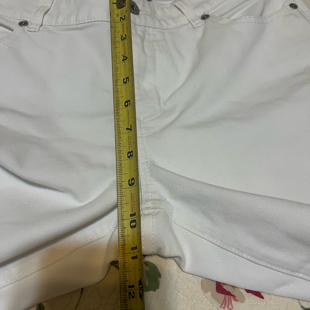Chico's Platinum Cream Jeans size 1.5 Tall - Picture 3 of 7